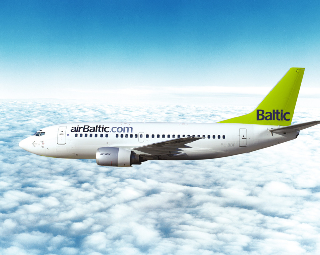 airBaltic punktuaalsuses on maailma parim