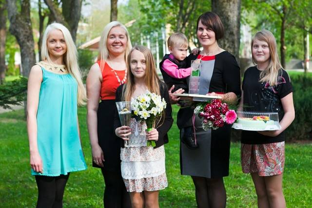 Võrumaa aasta ema on Airi Grossberg