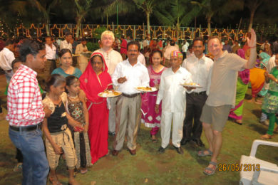 Teet ja Kristjan Udaiupuris India pulmas