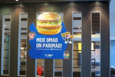 McDonald’s kutsub Eesti olümpiasportlastele tervitusi saatma