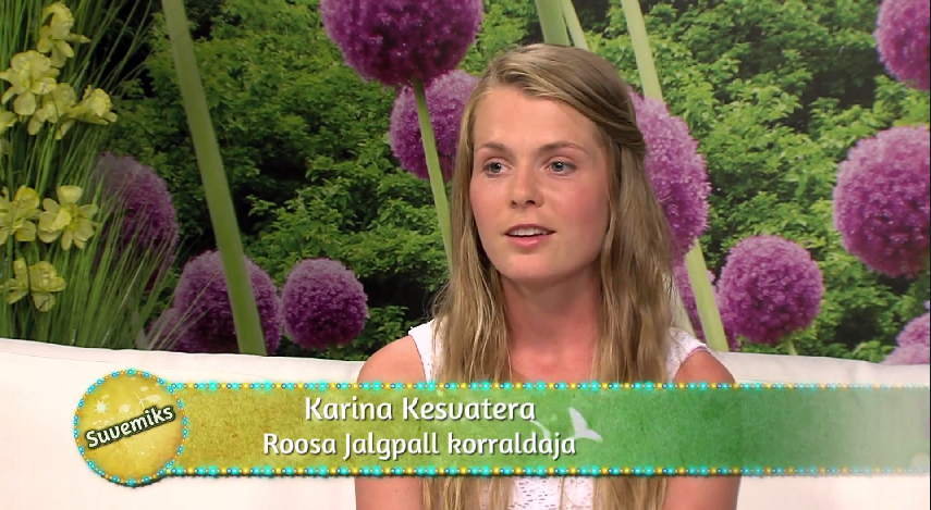 VAATA VIDEOT! Jalgpallur Karina Kesvatera räägib TTV saates Suvemiks heategevusliku ürituse Roosa Jalgpall korraldamisest