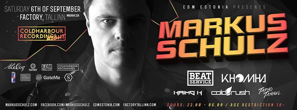 USA number 1 DJ Markus Schulz tuleb Eestisse!