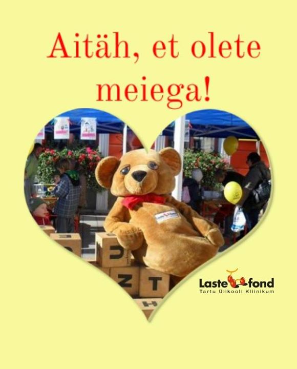 AITÄH, ET OLETE MEIEGA! Lastefond korraldab heategevusliku perepäeva