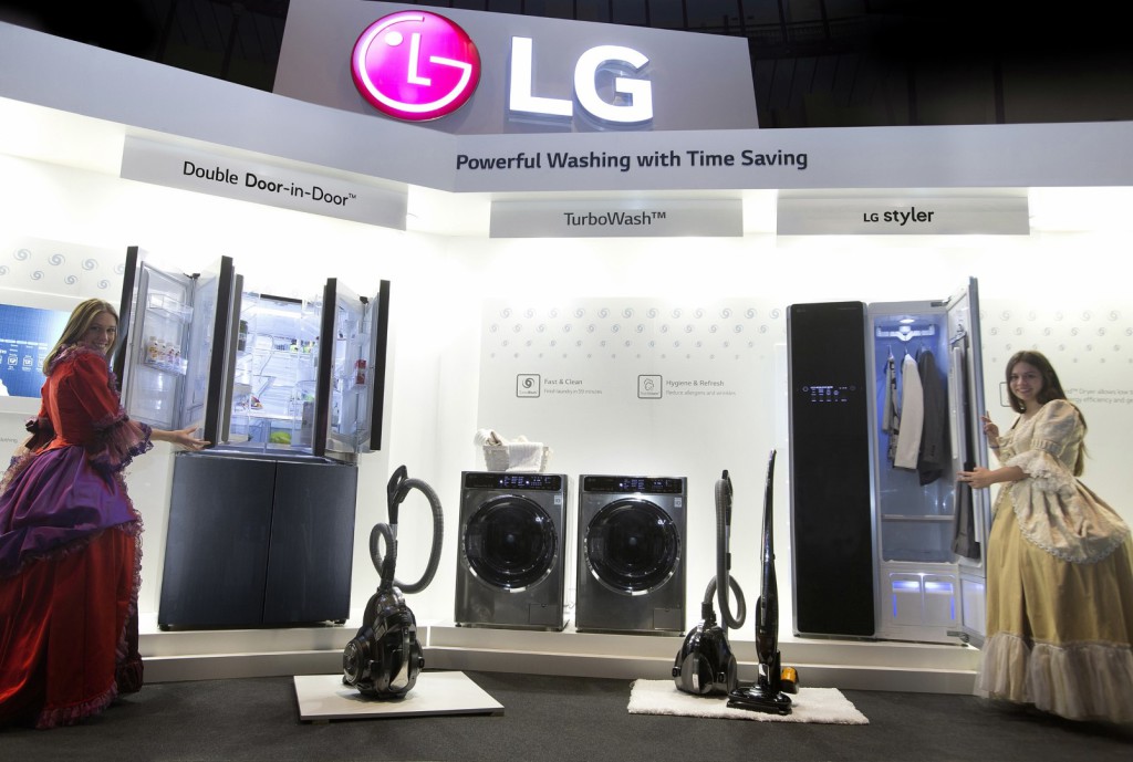 LG valmistas uued 2015. aasta pesumasinad ja külmikud