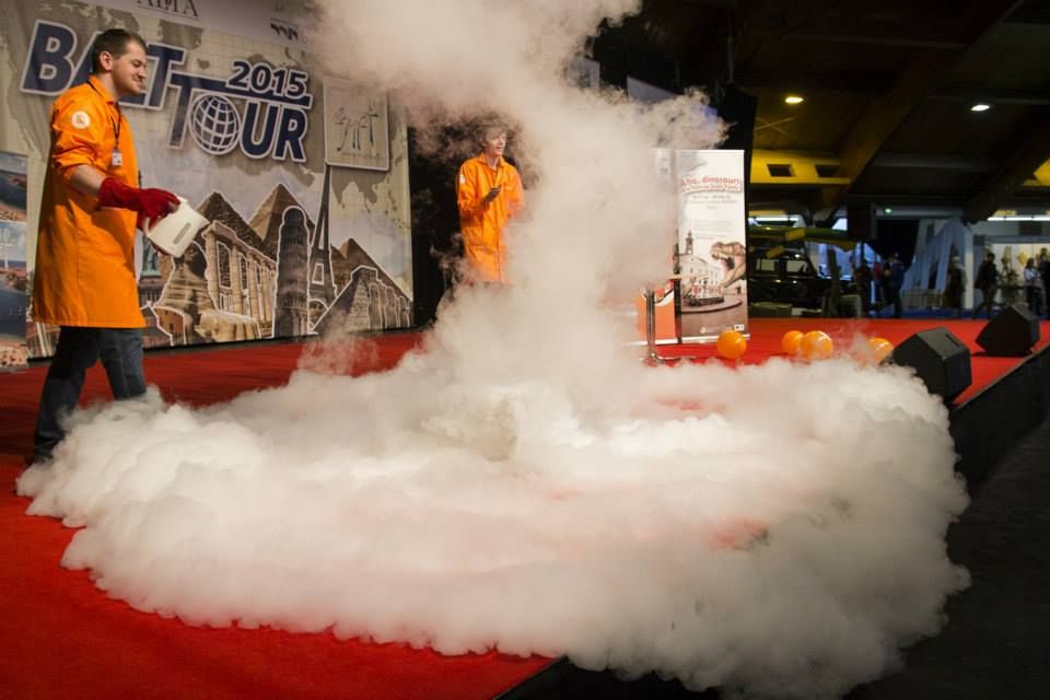 Ahhaa teadusteater Balttour 2015