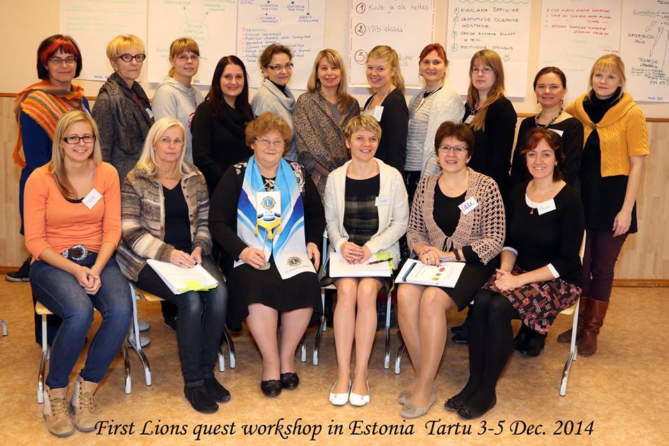 I Lions Quest koolitus Tartus 3.-5. detsember 2014