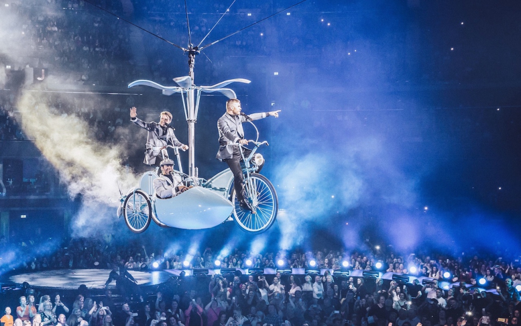 Suurbritanniat vapustanud Take That’i kontserdi otseülekanne jõuab Eestisse