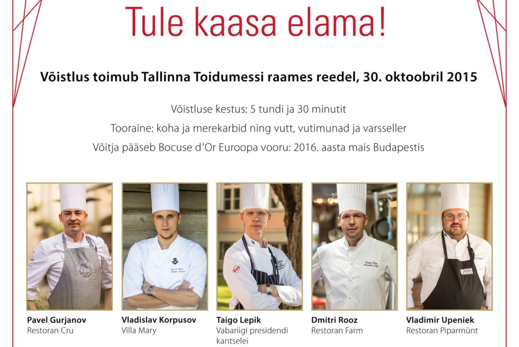 Kokkade olümpiale pürib Eestist rekordarv osalejaid