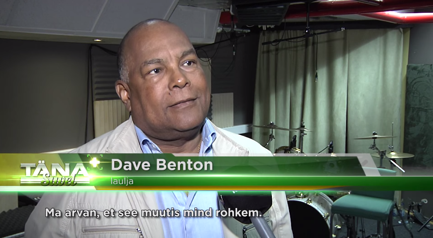 VIDEO! TÄNA+ SUVEL! Dave Benton: eestlaste tunnustuse peab ise võitma
