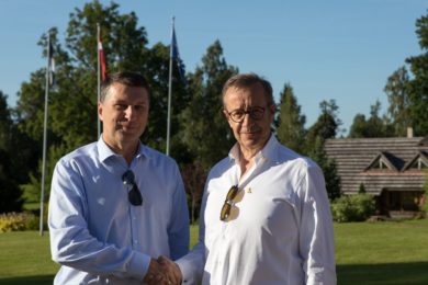 President Ilves võõrustas Ärma talus Läti riigipead