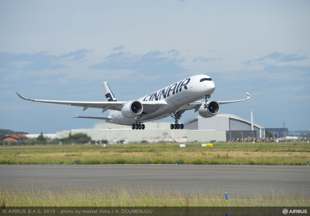 Finnair võttis esimesena Euroopas kasutusele Airbusi uue lennuki