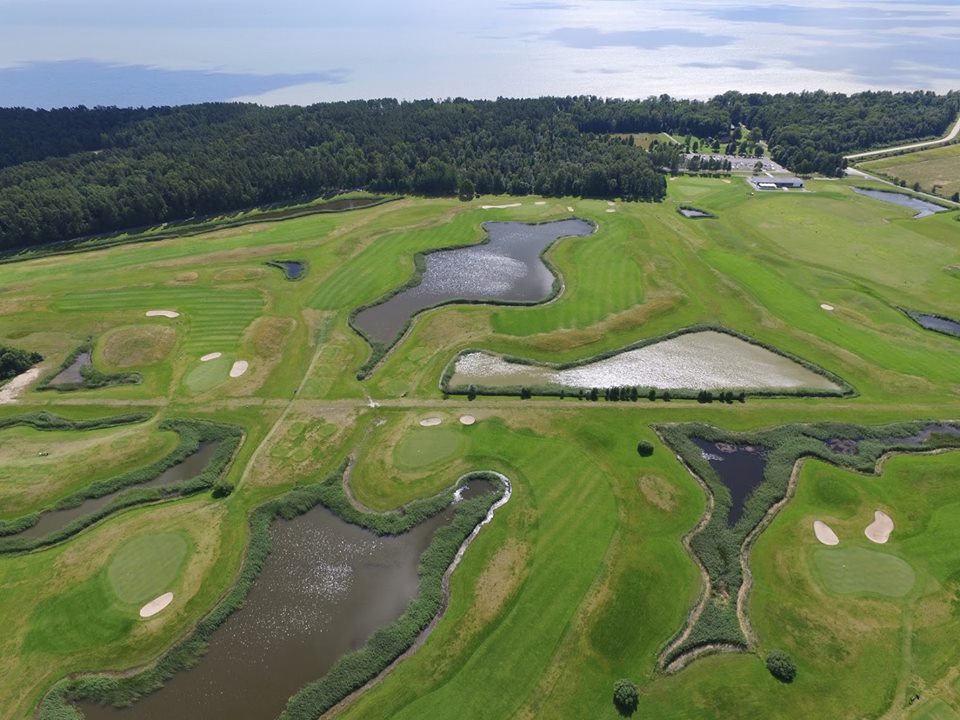 AJAKIRI GOLF! VIDEO! Vaata, milline näeb droonilt välja Valgeranna golfiväljak