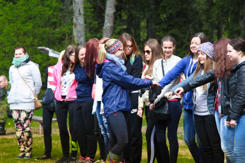Narva ja Viljandi noored meistrid õppisid spordi abil üksteise kultuuri tundma
